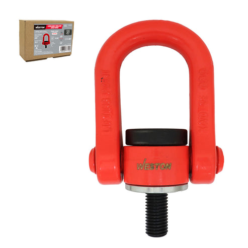 Cancamo Forjado G80 3/4"-10 X 3" Giratorio 360° Abatible 180° | C-01215