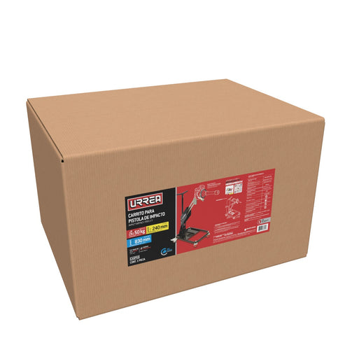 Carro Universal Con Soporte Para Pistola De Impacto 50 kg, Urrea CASP50