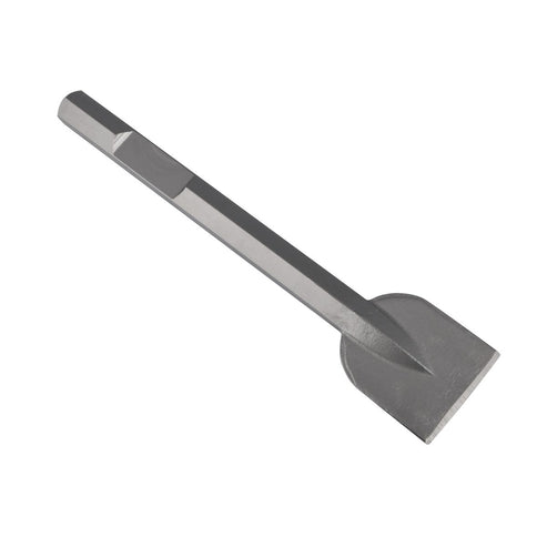 Cincel Corta Frío Para Martillos Demoledores Plano Ancho HEX 28 mm x 520 mm, Urrea CF28A