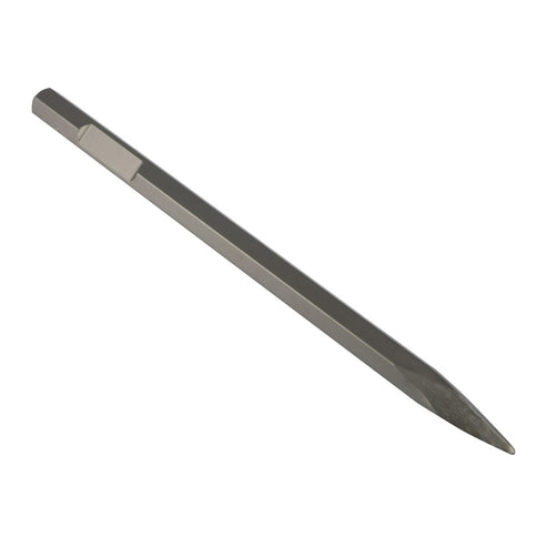 Cincel Corta Frío Para Martillos Demoledores Punta HEX 28 mm x 520 mm, Urrea CF28P