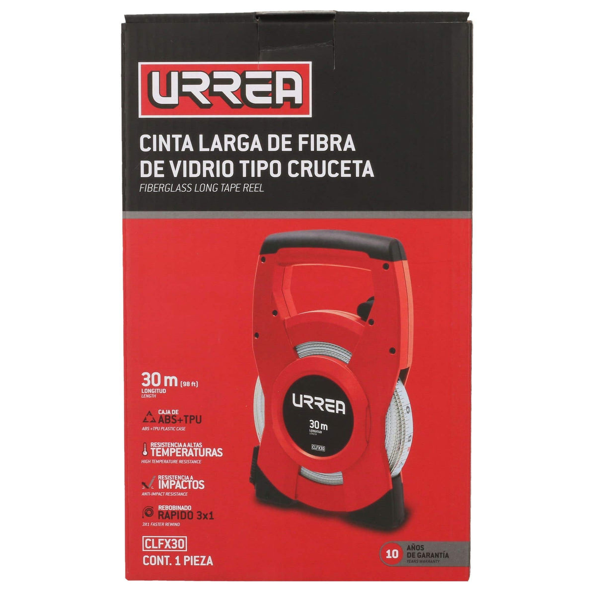 Cinta Larga De Fibra De Vidrio, Tipo Cruceta, Urrea CLFX30