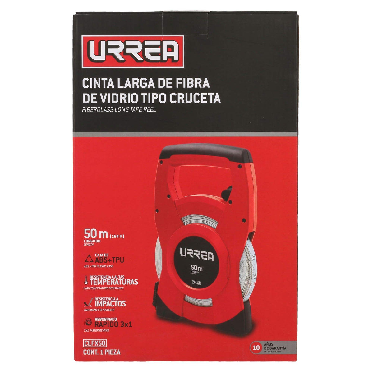 Cinta Larga De Fibra De Vidrio, Tipo Cruceta, Urrea CLFX50