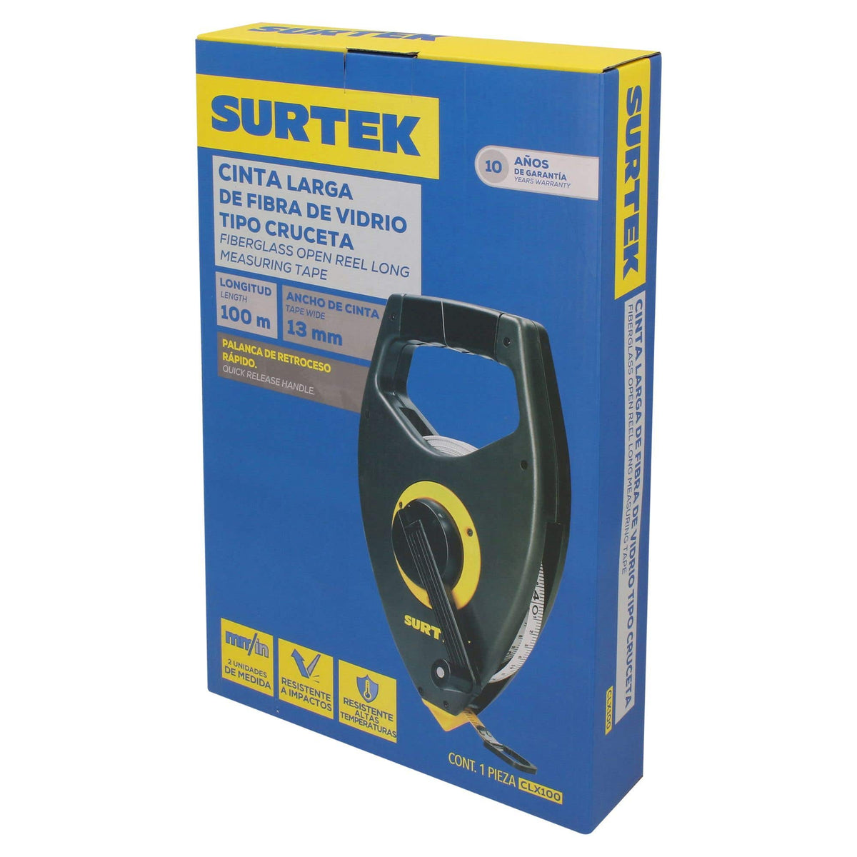 Cinta Larga De Fibra De Vidrio, Tipo Cruceta, Surtek CLX100