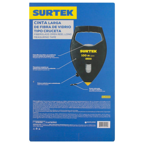 Cinta Larga De Fibra De Vidrio, Tipo Cruceta, Surtek CLX100