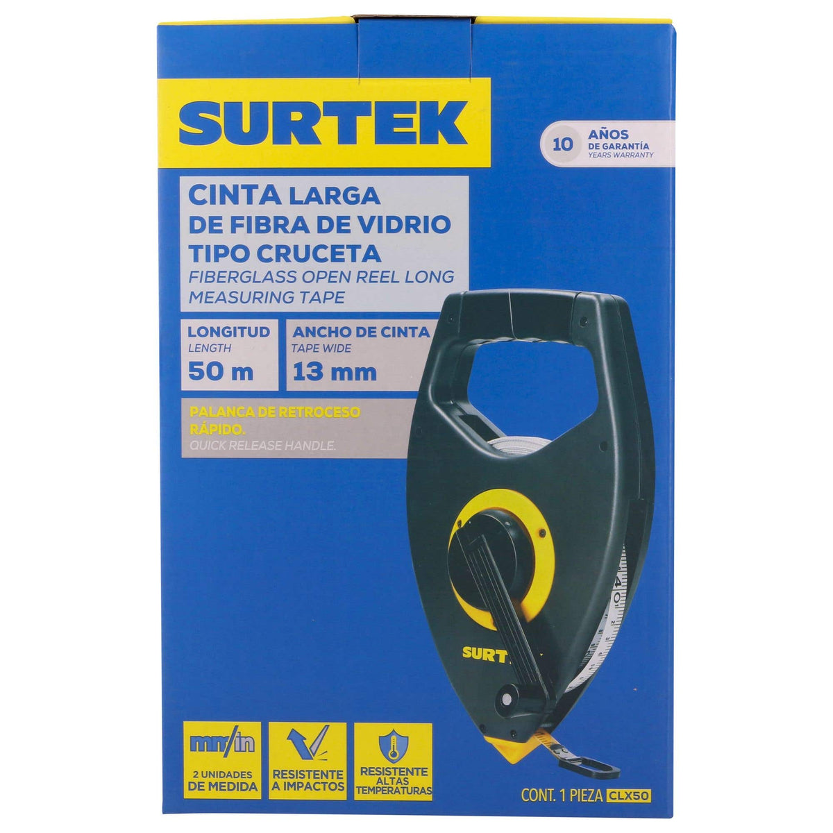 Cinta Larga De Fibra De Vidrio, Tipo Cruceta, Surtek CLX50