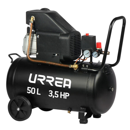 Compresor De Aire Eléctrico Lubricado 50 L, 3.5 HP, Urrea CMP950