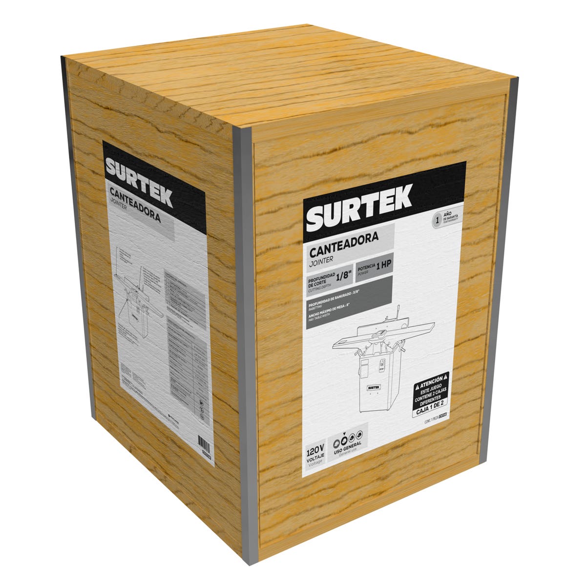 Canteadora 8 2 HP, 1500 W, Surtek CN708