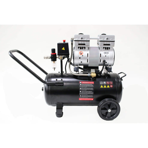 Compresor De Aire Eléctrico Libre De Aceite 24 L, 1.5 HP, Urrea COMP824L