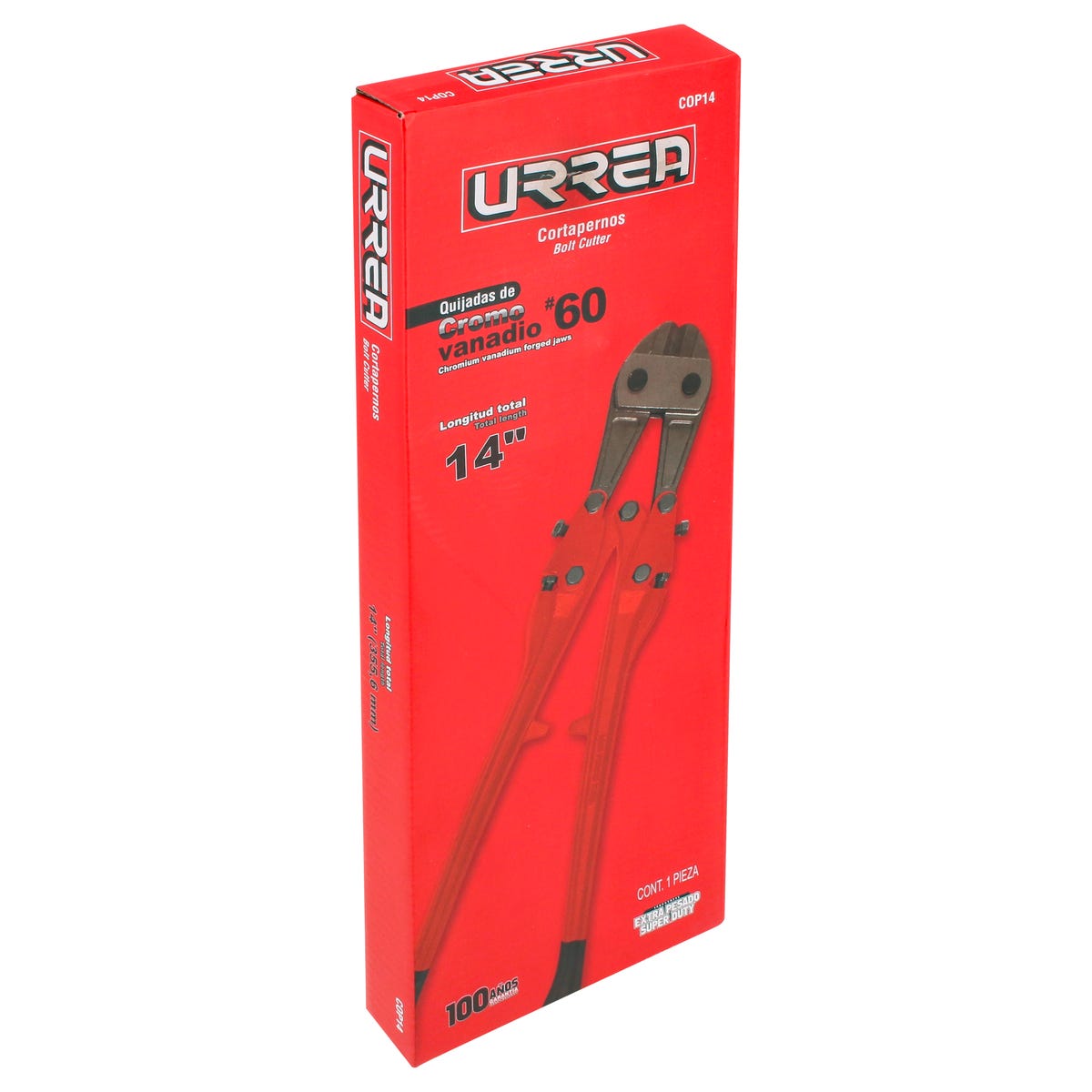 Cortapernos Forjado Con Grip 14, Urrea COP14