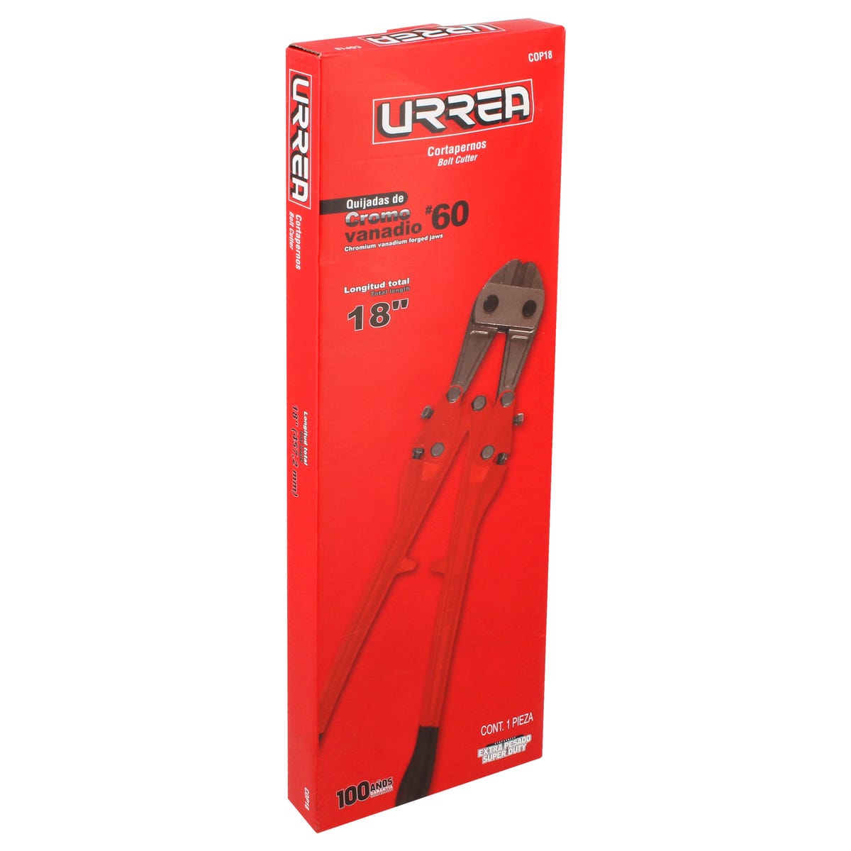 Cortapernos Forjado Con Grip 18, Urrea COP18