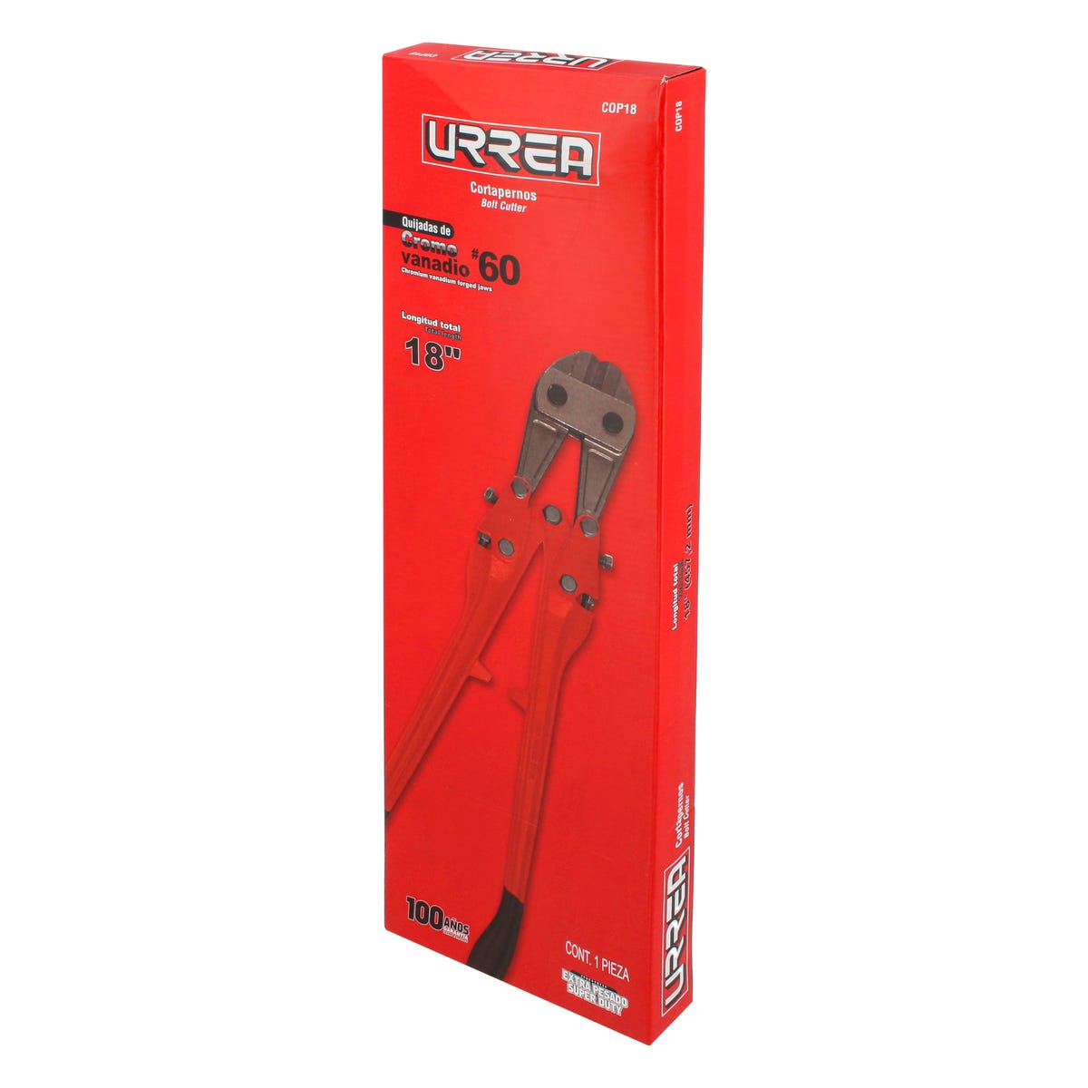 Cortapernos Forjado Con Grip 18, Urrea COP18