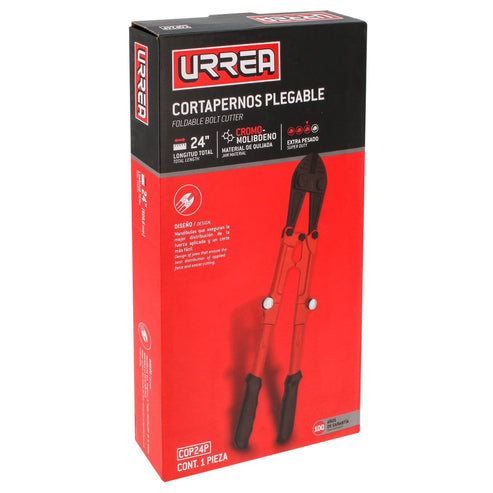 Cortapernos Con Mangos Plegables De 24, Urrea COP24P