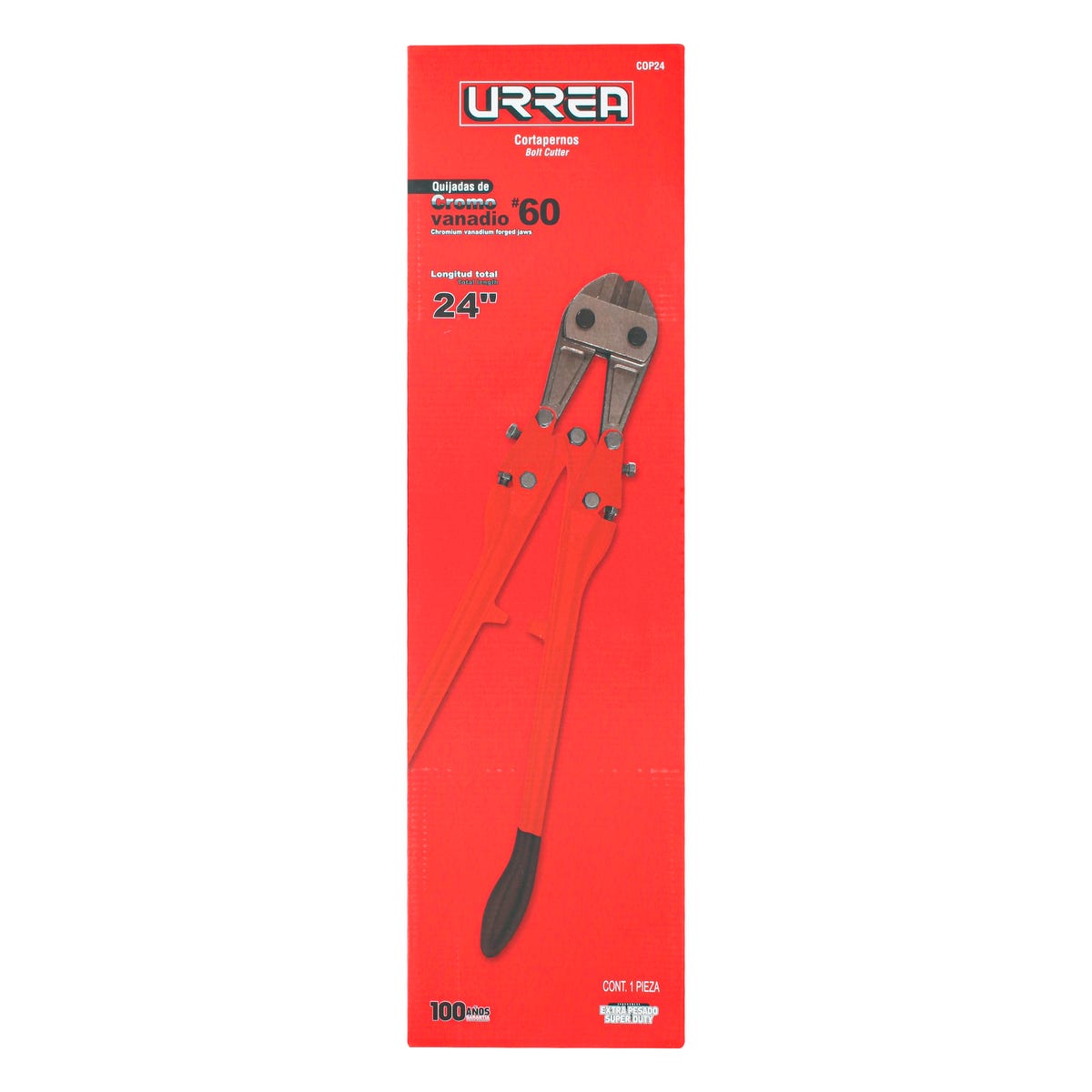 Cortapernos Forjado Con Grip 24, Urrea COP24