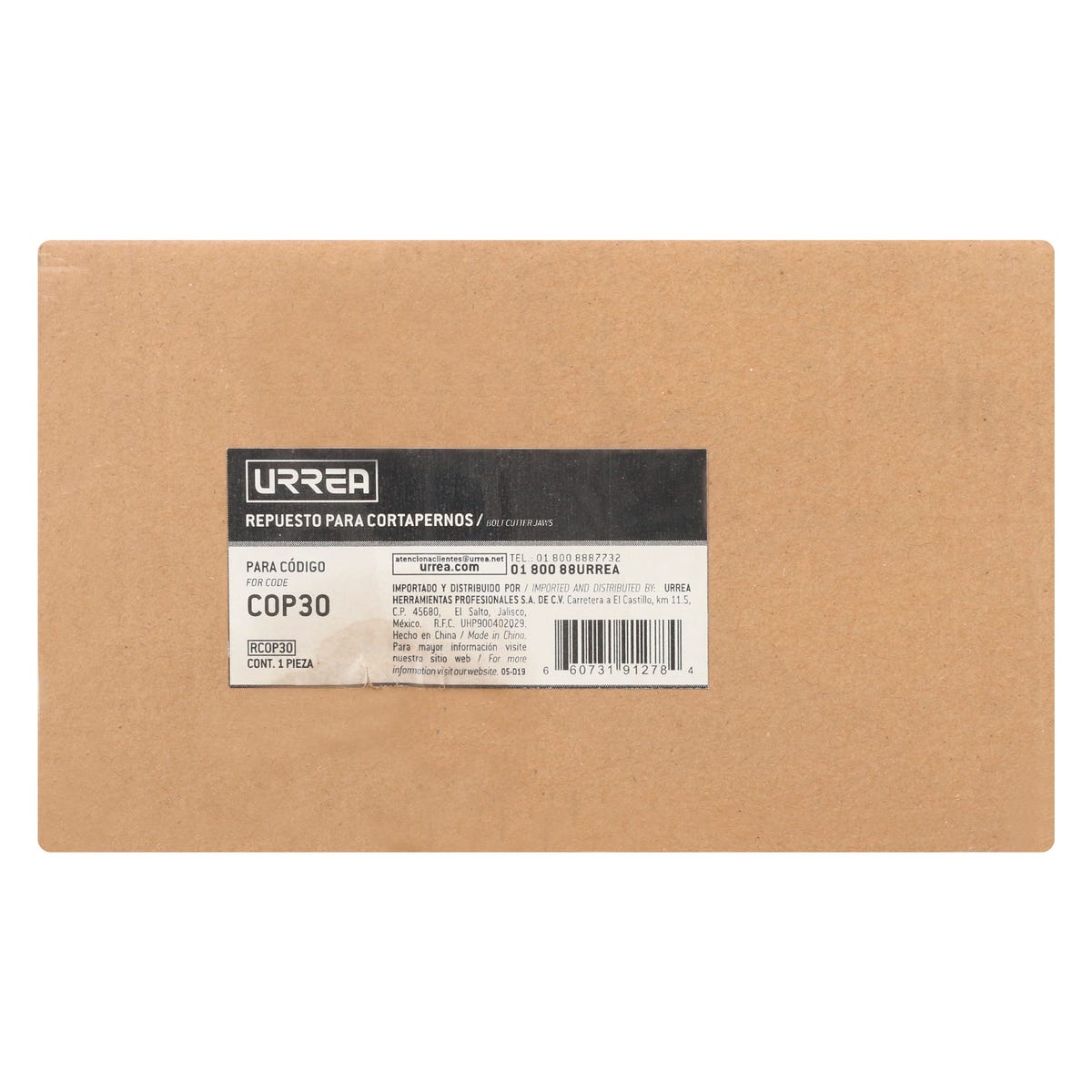 Cortapernos Forjado Con Grip 30, Urrea COP30