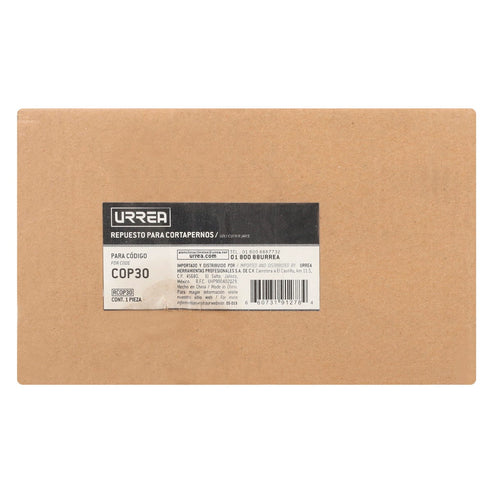 Cortapernos Forjado Con Grip 30, Urrea COP30