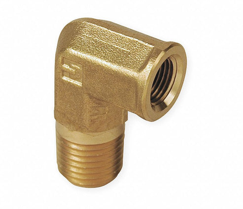 Codo De 90° De Latón NPT 1/4"x 1/4"