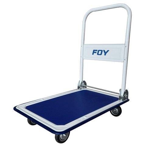 Carro Plataforma Con Maneral Retráctil 72.5 cm x 47.5 cm, 4, Foy CPLF15