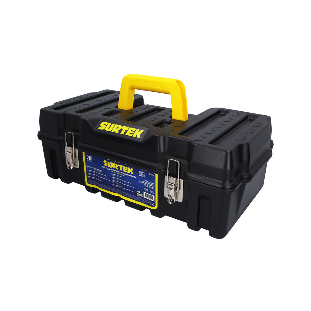 Caja Portaherramientas Plástica Con Broches Urrea CPSC20
