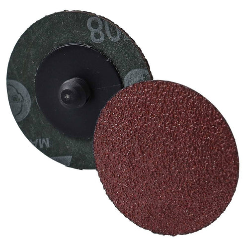 Disco Cambio Rápido 2" Tipo R Óxido De Aluminio Con Respaldo De Tela De Fibra G40