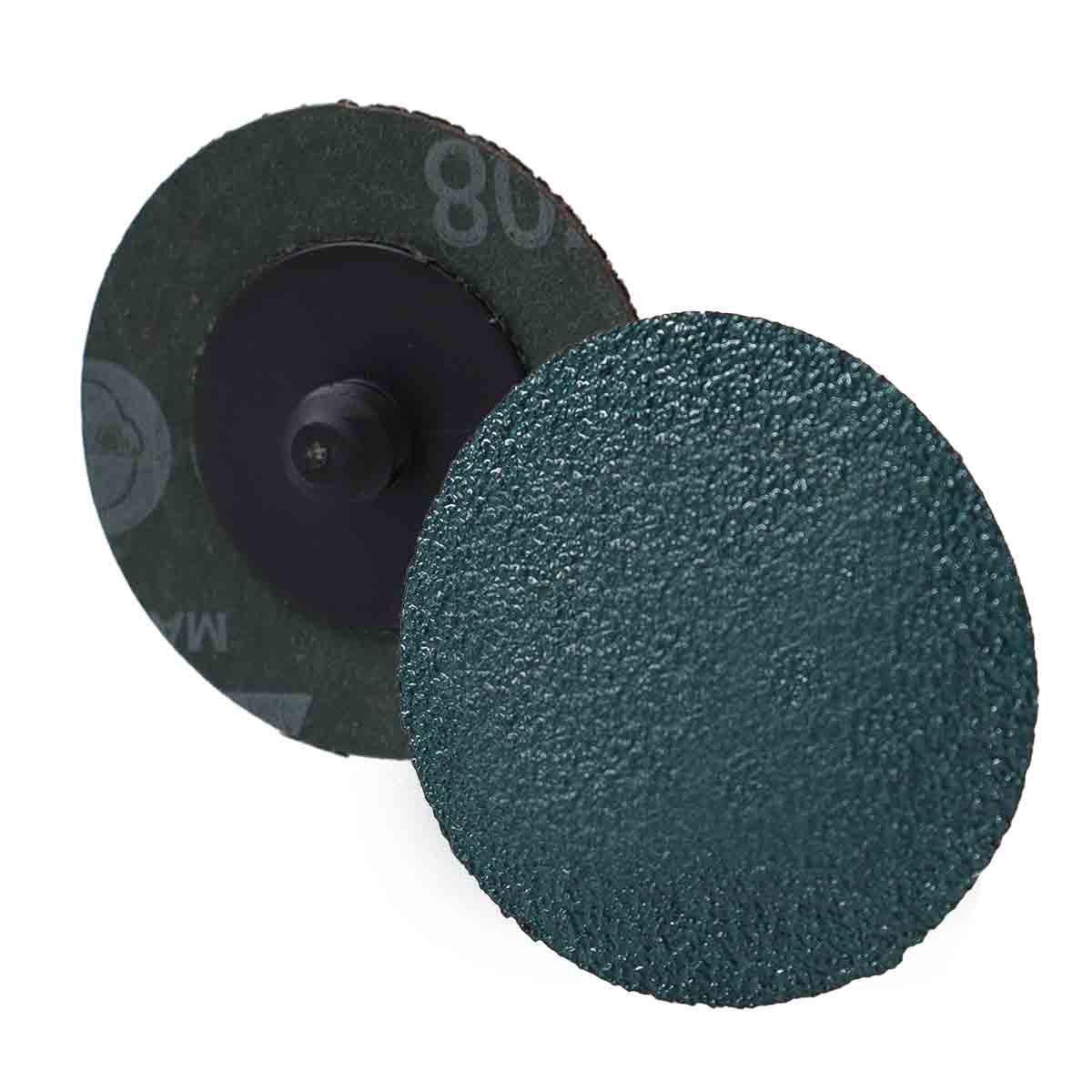 Disco Cambio Rápido 3" Tipo R Zirconia Con Respaldo De Tela De Fibra G36