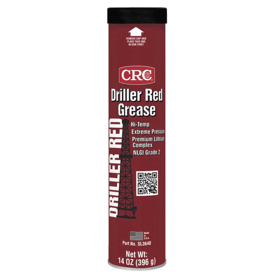 CRC-CRC-SL3640 Grasa de Litio Roja Alta Temperatura Cartucho 396g