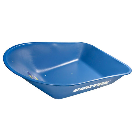Concha De Acero Para Carretilla Herraje Tipo Americano 4 Ft3, Azul Marino, Surtek CS40