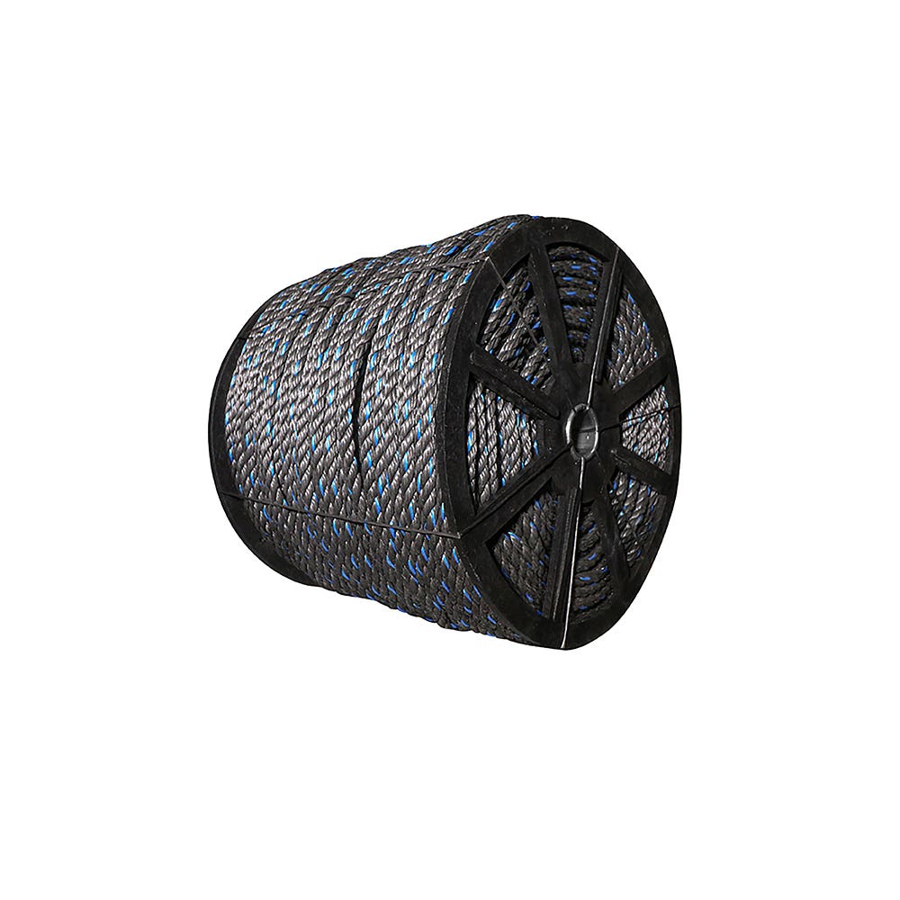 Cuerda De Polipropileno Gris En Carrete 8 mm, Surtek CUEP8