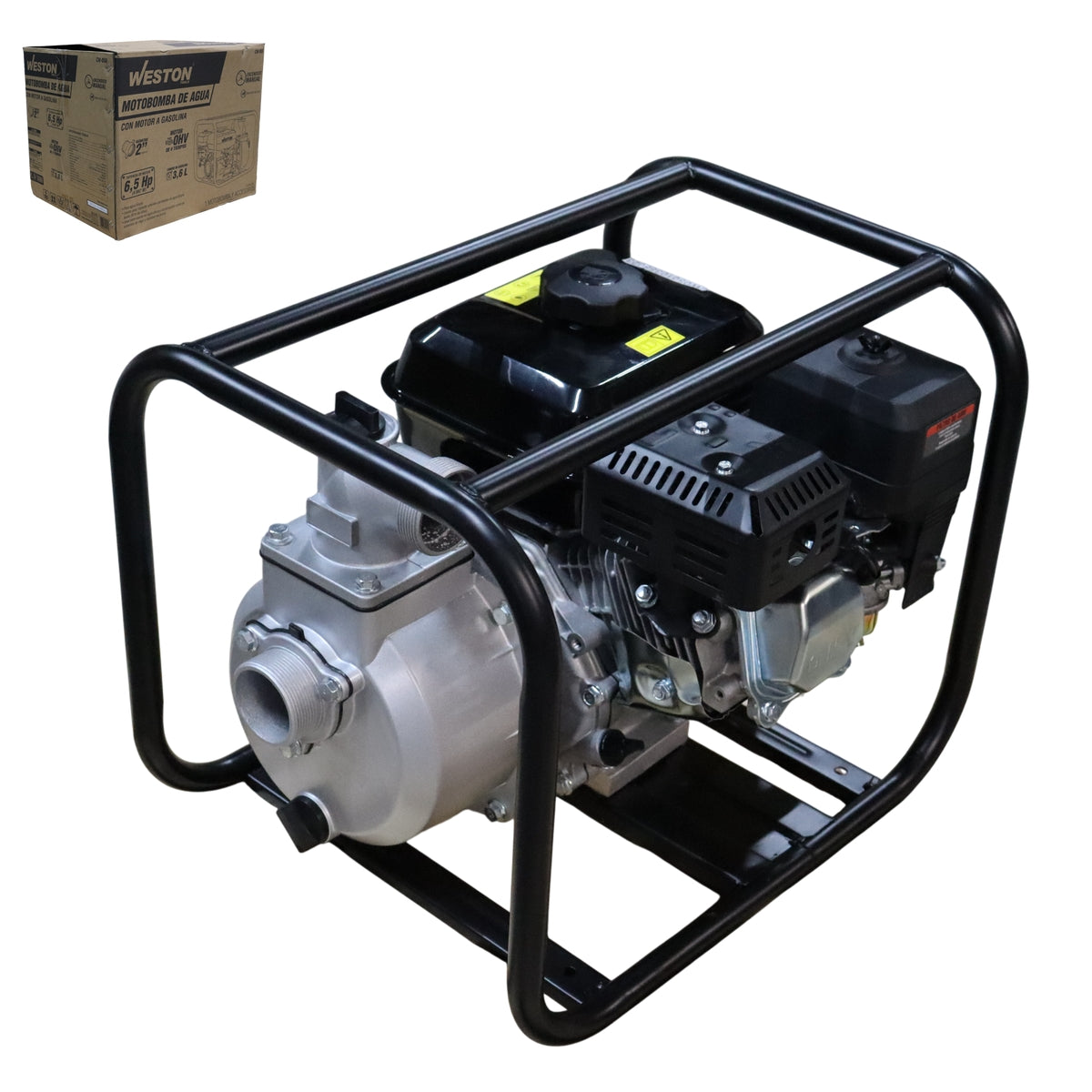 Motobomba de Agua Limpia a Gasolina 2" 4 HP | CW-050
