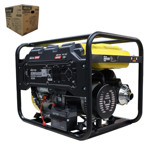 Generador Eléctrico A Gasolina 5500W (Inicio Eléctrico) | CW-090