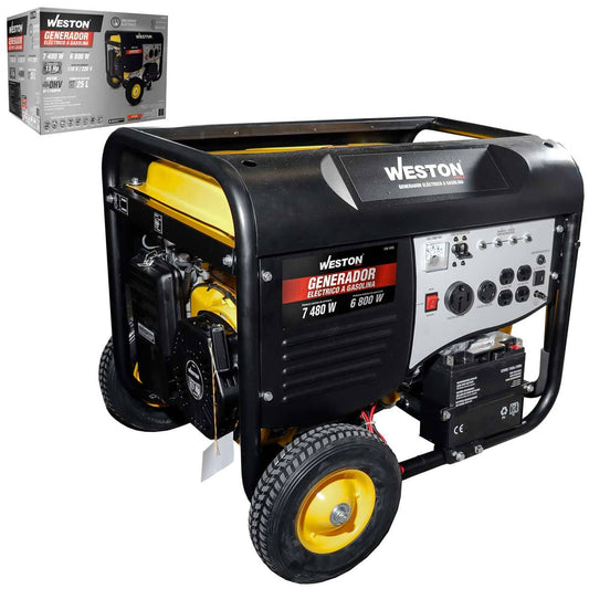 WST-CW-095 	GENERADOR ELECTRICO A GASOLINA 7480W (INICIO ELECTRICO)