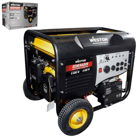 Generador Eléctrico A Gasolina 9020W (Inicio Eléctrico) | CW-100