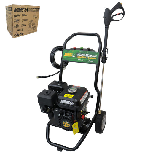 MMS-CW-124 HIDROLAVADORA A GASOLINA 6.5 HP 2200 PSI 7.5 L/MIN - MIMS