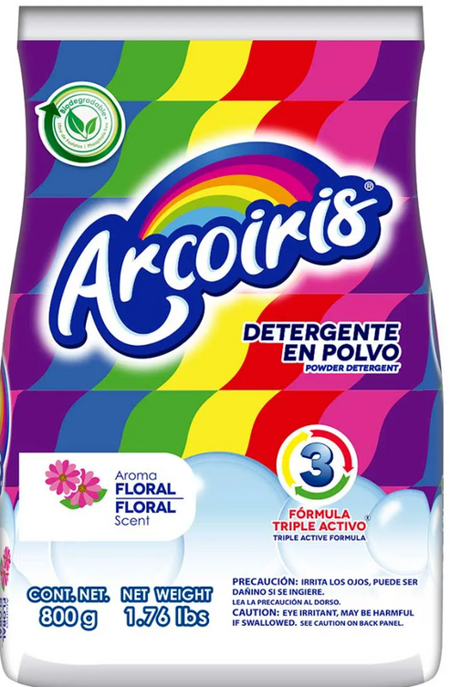 Detergente En Polvo 800g