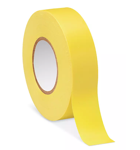 Cinta Aislante Amarilla 3/4" x 20 Yardas