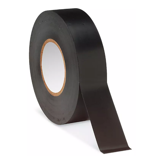 Cinta Aislante Negra 3/4" x 20 Yardas