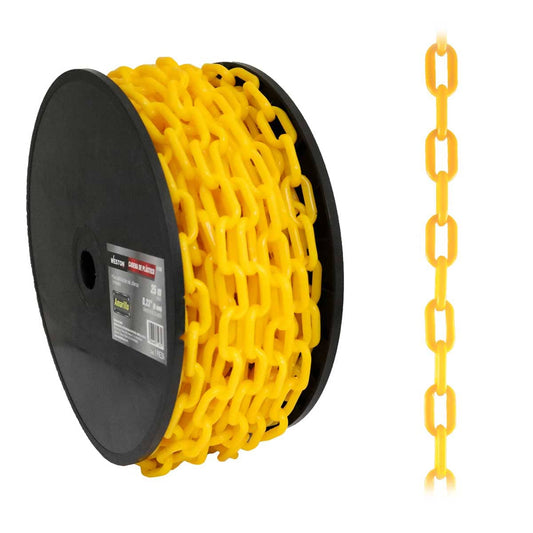 D-530 CADENA DE PLÁSTICO Ø6MM*25M AMARILLO