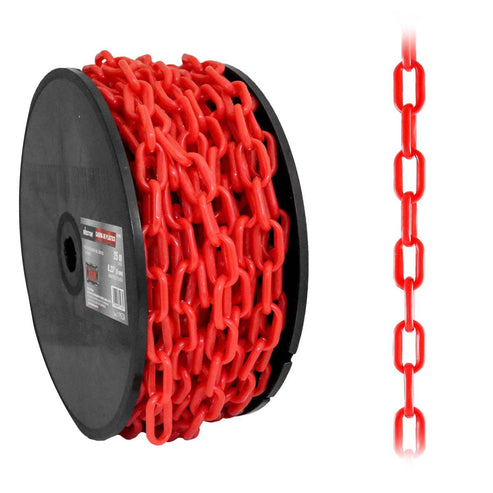 Cadena De Plástico Rojo Ø6MM x 25M | D-545