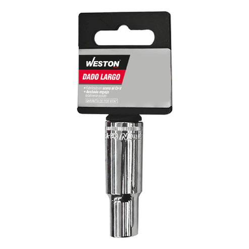 LARGO CUADRO 1/4" 6 PUNTAS, 9/16" DM-010206-20