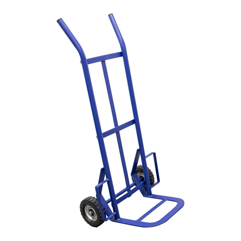 Diablo Bodeguero Con Llanta Sólida 6 Color Azul, Capacidad 100 kg, Foy DBF1