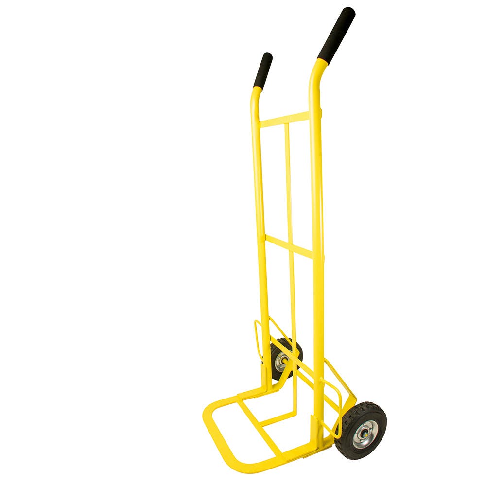 Diablo Bodeguero Con Llanta Sólida 8 Color Amarillo, Capacidad 200 kg, Surtek DBS200