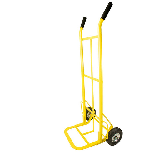Diablo Bodeguero Con Llanta Sólida 8 Color Amarillo, Capacidad 200 kg, Surtek DBS200