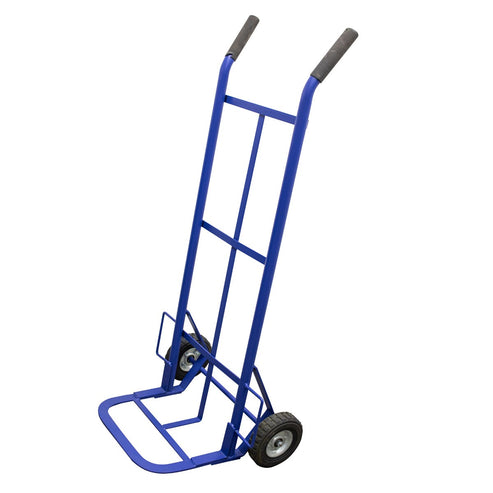 Diablo Bodeguero Con Llanta Sólida 8 Color Azul, Capacidad 400 kg, Surtek DBS400A