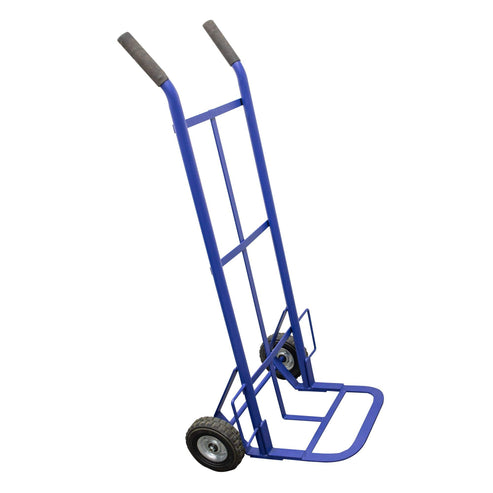 Diablo Bodeguero Con Llanta Sólida 8 Color Azul, Capacidad 400 kg, Surtek DBS400A