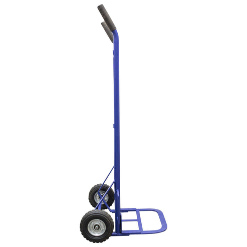 Diablo Bodeguero Con Llanta Sólida 8 Color Azul, Capacidad 400 kg, Surtek DBS400A