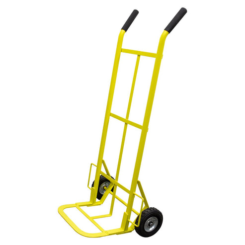 Diablo Bodeguero Con Llanta Sólida 8 Color Amarillo, Capacidad 400 kg, Surtek DBS400