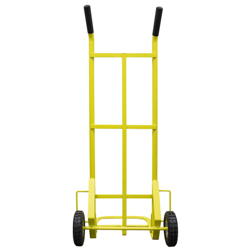 Diablo Bodeguero Con Llanta Sólida 8 Color Amarillo, Capacidad 400 kg, Surtek DBS400
