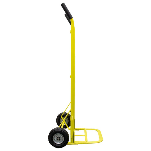 Diablo Bodeguero Con Llanta Sólida 8 Color Amarillo, Capacidad 400 kg, Surtek DBS400