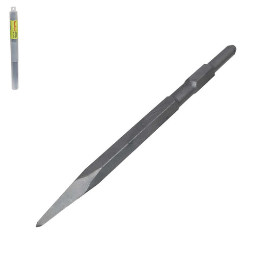 Cincel De Punta Hexagonal 17 MM Para Martillo Demoledor DZG06-6S | DC-30470300011