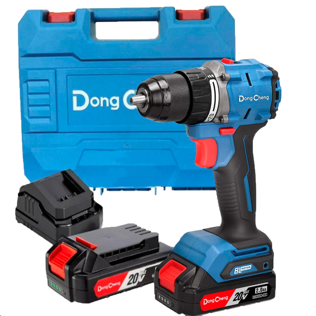 Rotomartillo/Atornillador Inalámbrico Sin Carbones 20V MAX/2.0 Ah x2 1/2'' 2300 RPM 34500 IPM | DC-DCJZ2060iAM