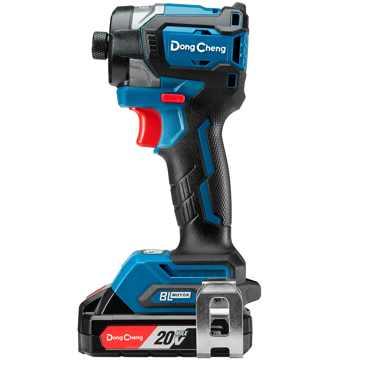 ATORNILLADOR D/IMPACTO SIN CARBONES 20V/4.0 Ahx2 1/4" HEX 3200 RPM 4300 IPM DC-DCPL208EM